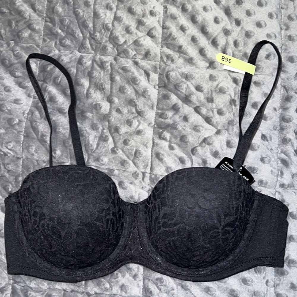 Maidenform 36B cup-boosting sexy shaping bra push-up Demi coverage adjustable